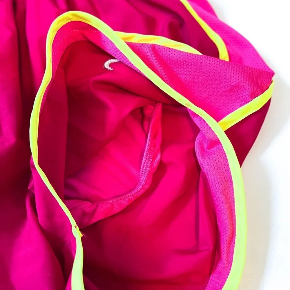 Nike Womens Pink Dri-Fit Tempo Athletic Lightweight Breathable Running Shorts S